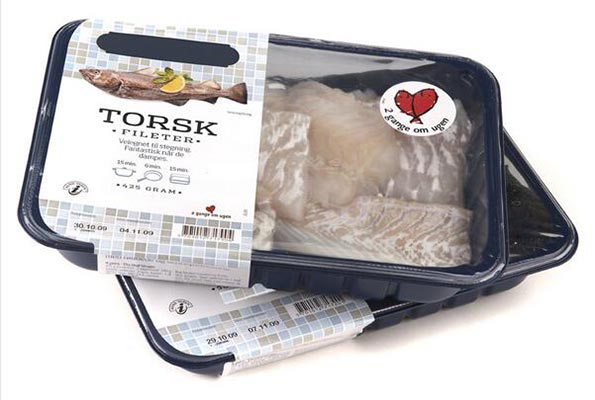 Emballage de poisson et fruits de mer
